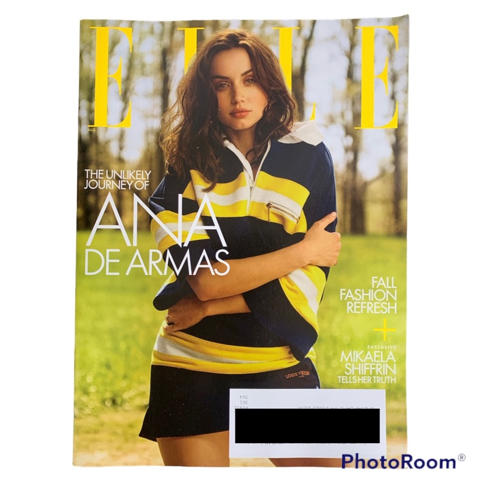 Elle Magazine August 2022 Ana De Armas Fall Fashion Refresh Mikaela Shiffrin